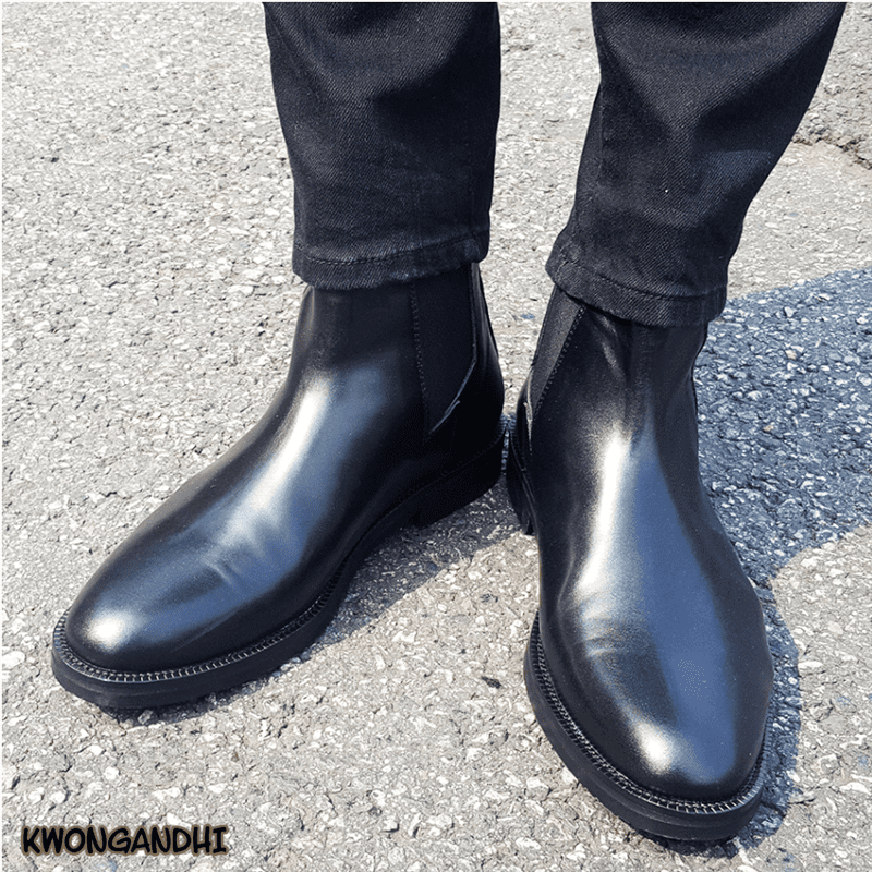 가을 남자 첼시부츠 코디 > STYLE SNAP | COLORCOLLA