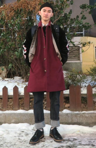 겨울 남자 데일리룩