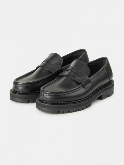 50051 BK PENNY LOAFERS