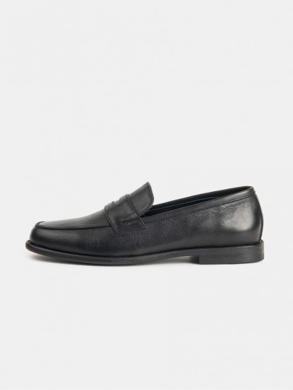 10008 BK HORSE PENNY LOAFERS (Non Washing) Ver.1