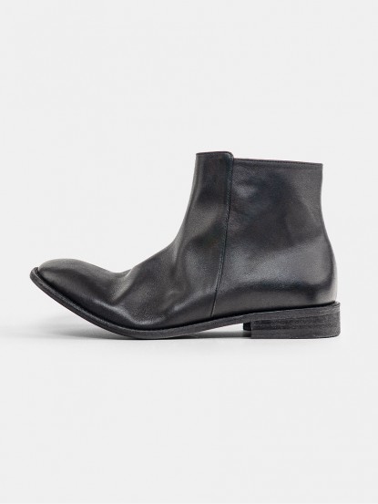 70035 BK ZIP UP BOOTS