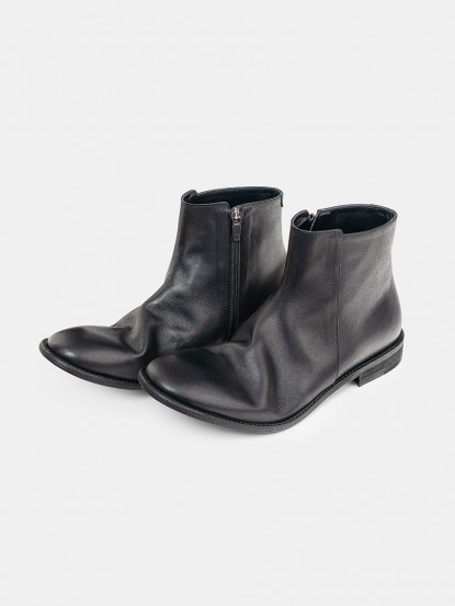 70035 BK ZIP UP BOOTS